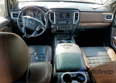 2019 Nissan Titan Sv из США, поврежденный, VIN 1N6AA1E56KN529127